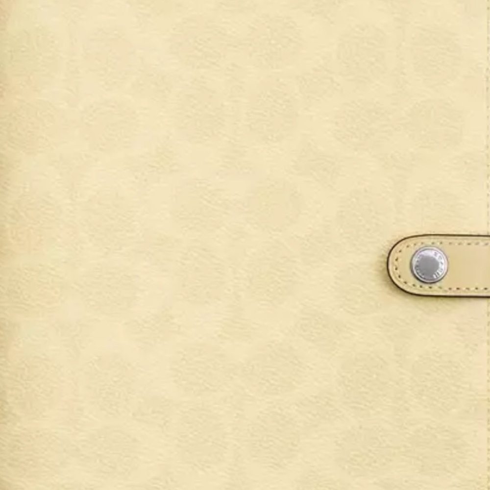 Coach Signature Canvas Notebook - Picture 2 of 4